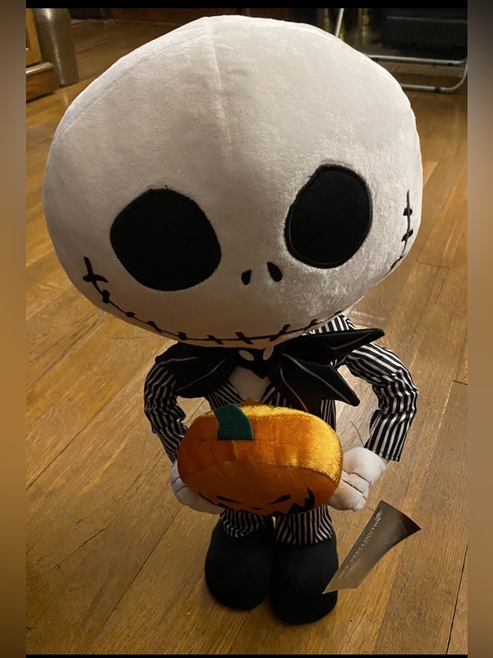 Disney Nightmare Before Christmas Jack Skellington 21" Halloween Greeter Gemmy